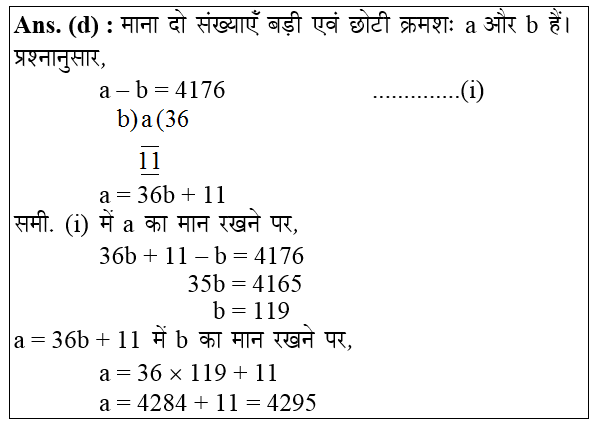 answer image